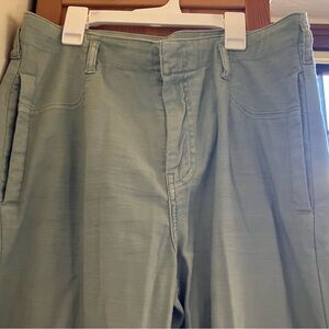 Anthropologie sage green pants brand new never worn!